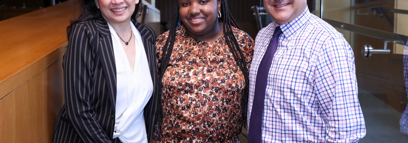 Emille Taylor awarded the Switzer Leadership Award from the Women’s Society