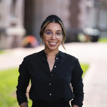 Maegan Ruiz on the WUSTL Danforth Campus